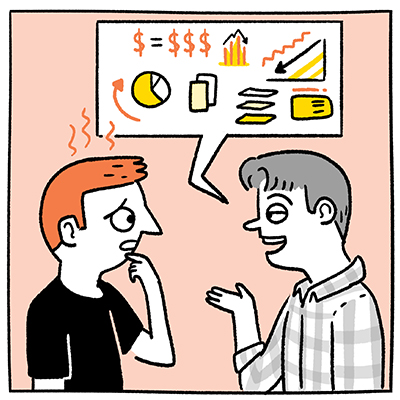 הפסקת קפה - סיכום שנה / איור: הילה נועם הפסקת קפה - סיכום שנה / איור: הילה נועם