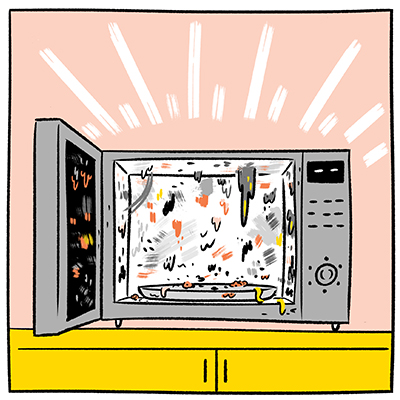 הפסקת קפה - סיכום שנה / איור: הילה נועם הפסקת קפה - סיכום שנה / איור: הילה נועם