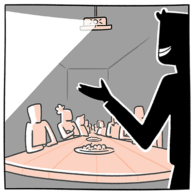 הפסקת קפה - סיכום שנה / איור: הילה נועם הפסקת קפה - סיכום שנה / איור: הילה נועם