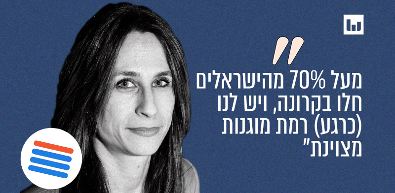 אורית פרקש הכהן, כחול לבן. בוקר טוב ישראל, גל”צ, 26.4.22 / צילום: תמר מצפי