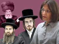 הרבנית שרה פרידמן, ישראל משה פרידמן, האדמו''ר מסדיגורה, יצחק יהושע העשיל, הבן הקטן, מדרכי שלום יוסף, הבן הבכור / צילום: מתוך עמוד הפייסבוק של ערוץ 13, שוקי לרר - בחדרי חרדים