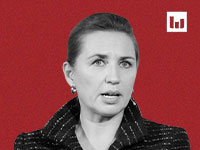 מדה פרדריקסן, ר''מ דנמרק / צילום: Associated Press, Sergei Grits