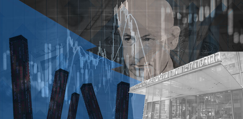 / צילום: בורסה בת''א לא מתרגשת מהרחבת המלחמה? / עיבוד: טלי בוגדנובסקי"