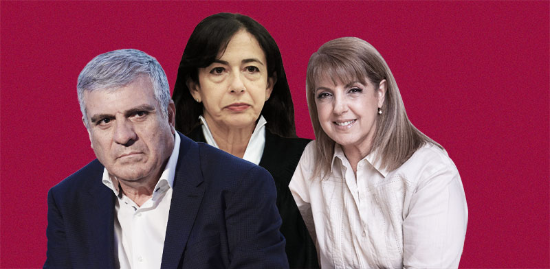 ליאורה עופר, בעלת השליטה ויו''ר מליסרון; השופטת רחל ברקאי; ומנכ''ל מליסרון, אבי לוי / צילום: ענבל מרמרי, אוריה תדמור, איל יצהר