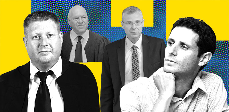 / צילום: טרציה: טלי בוגדנובסקי; צילומים: אלכס קולומויסקי - "ידיעות אחרונות", דוברות הרשות השופטת, איל יצהר"