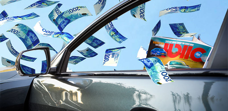 / צילום: השכר בתקשורת נמצא במגזין "אוטו" / אילוסטרציה: טלי בוגדנובסקי"