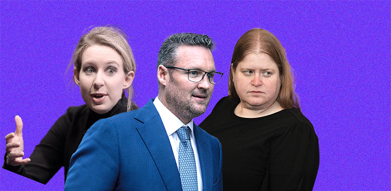 עילית רז, טרבור מילטון ואליזבת הולמס / צילומים: AP - Lawrence Neumeister, Jeff Chiu, Brittainy Newman, איל יצהר