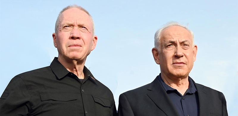 "ראש הממשלה בנימין נתניהו ושר הביטחון יואב גלנט / צילום: חיים צח, לע''מ"