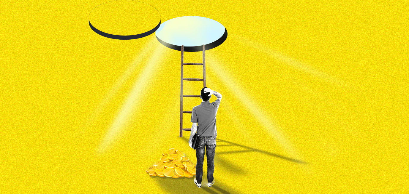 המאבק על כספי המשקיעים הקטנים מתחמם / אילוסטרציה: טלי בוגדנובסקי, חומרים: Shutterstock