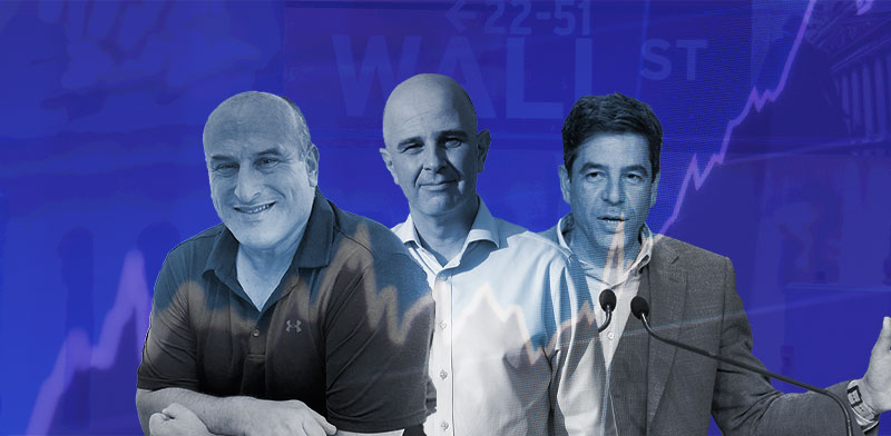 "אייל פסו, רונן פייר, גדי גראוס / צילום: באדיבות נסדאק, איל יצהר, תמונה פרטית"