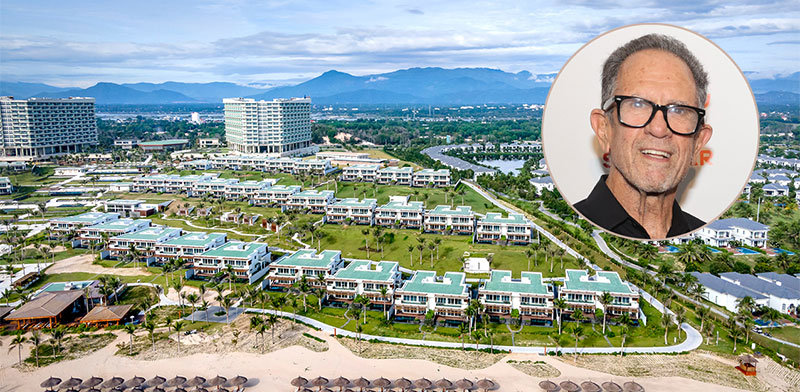 "מלון ALMA בווייטנאם. בעיגול: יגאל אהובי / צילום: Shutterstock, רפי דלויה"