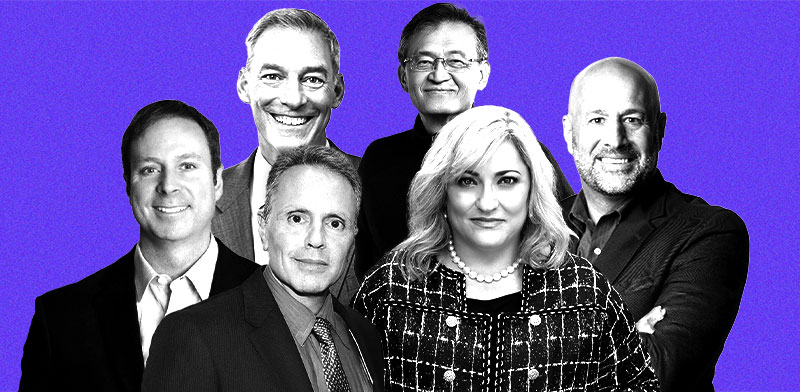 / צילום: י ברייאנט, ליפ־בו טאן, סטייסי סמית', קירק סקאוגן, ג'וני סרוג'י, רנה ג'יימס / צילומים: מתוך X, אתר Celesta, אתר אינטל, עמוס בן גרשום/לע''מ, Wikipedia"