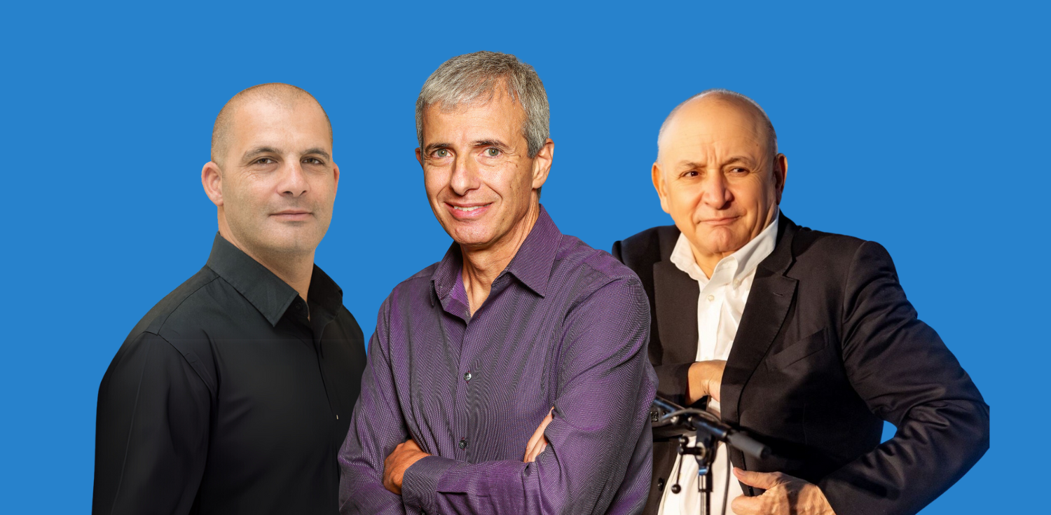 "יצחק תשובה, יובל כהן וצחי נחמיאס / צילום: שלומי יוסף, הצלמניה של שרונה וורד פיצ'רסקי"