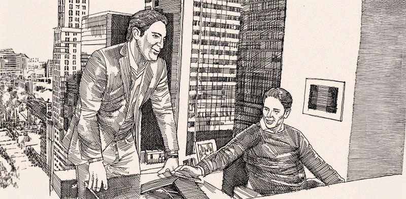 / צילום: רלמן ואלכס סלואן, מייסדי Garnett Station Partners / איור: גיל ג'יבלי"