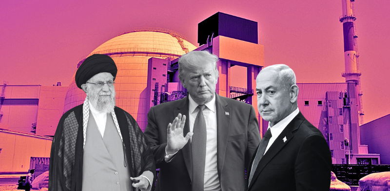 "נתניהו, טראמפ, חמינאי / צילום: עמירם גיל, שאטרסטוק"