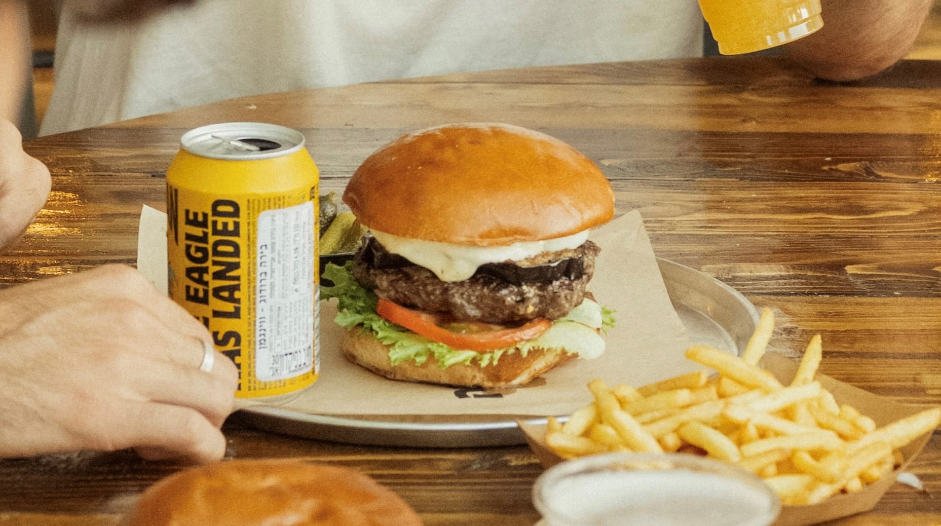 "המבורגר ביאנק / צילום: באדיבות יאנק בורגר"