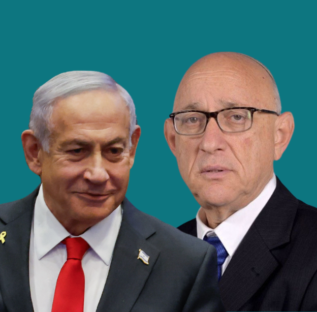 יעקב נגל ובנימין נתניהו / צילום: לע''מ, נועם מושקוביץ - דוברות הכנסת