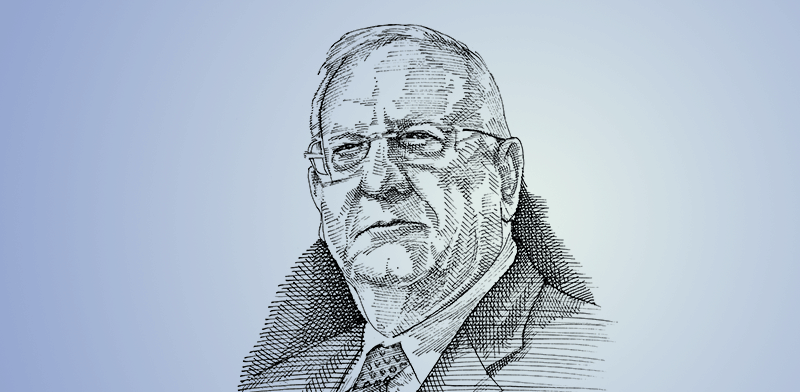 ראובן (רובי) ריבלין / איור: גיל ג'יבלי