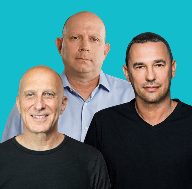 רוברט אנטוקול, דיוויד קוסטמן, גבי ויסמן / צילום: אוהד רומנו, נובה, נועם גלאי