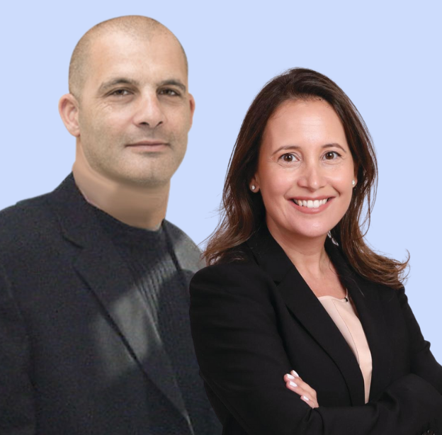 נטלי משען זכאי, מנכ''לית גב ים וצחי נחמיאס, יו''ר דסק''ש ומבעליה / צילום: יח''צ, ורד פיצרסקי