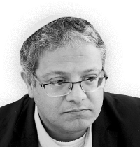 השר לביטחון לאומי איתמר בן גביר שבע תשע, 103FM, 21.12.25 / צילום: Reuters, AMMAR AWAD