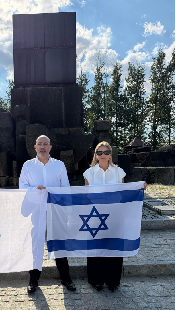 המנכ''ל ניר דוד וסמנכ''לית משאבי האנוש מורן קיטה / צילום: בזק
