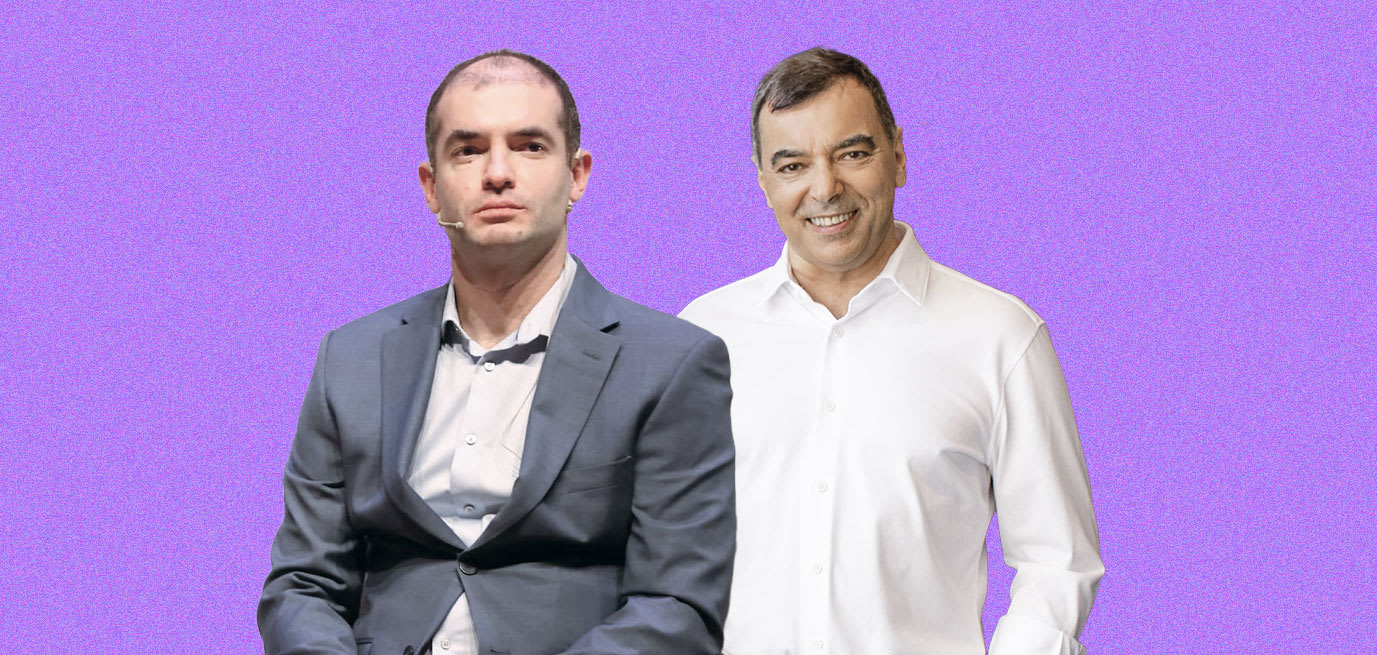 פרופ' אמנון שעשוע ואיליה סוצקבר / צילום: עומר הכהן, כדיה לוי