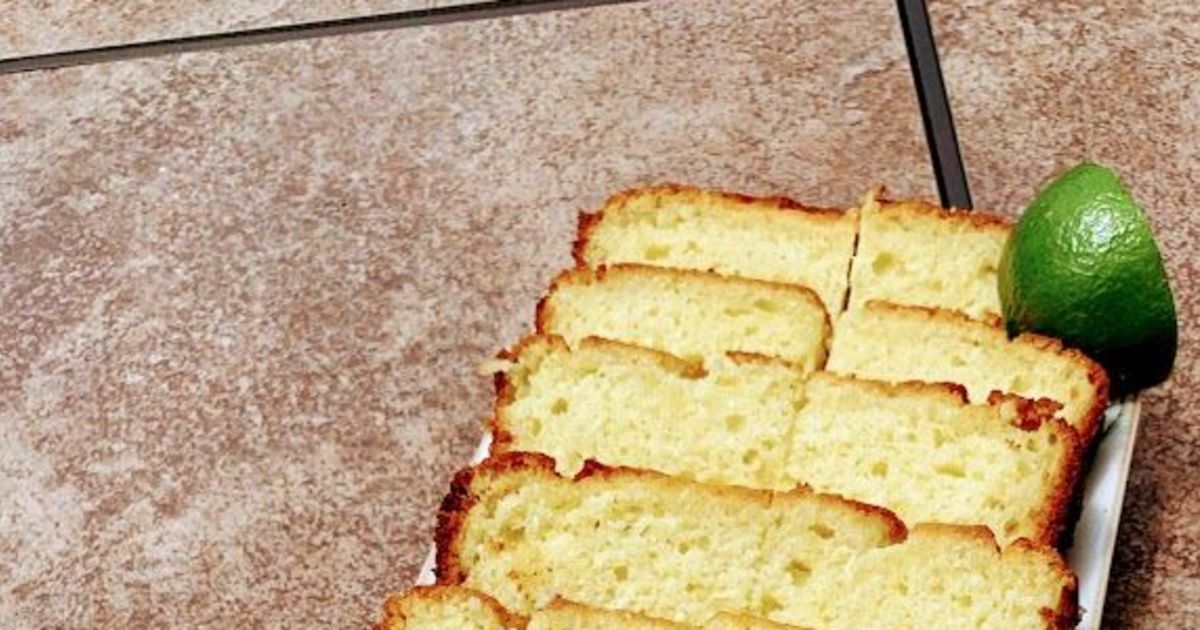 Lime and Lychee Ricotta Pound Cake | Simply Flavorful
