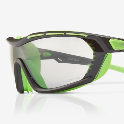 Riley Fresna Schutzbrille - Sportstyle, 100% Metallfrei | Breite Sicht, Kratzfest & Beschlagfrei Für Arbeit, DIY & Hobby