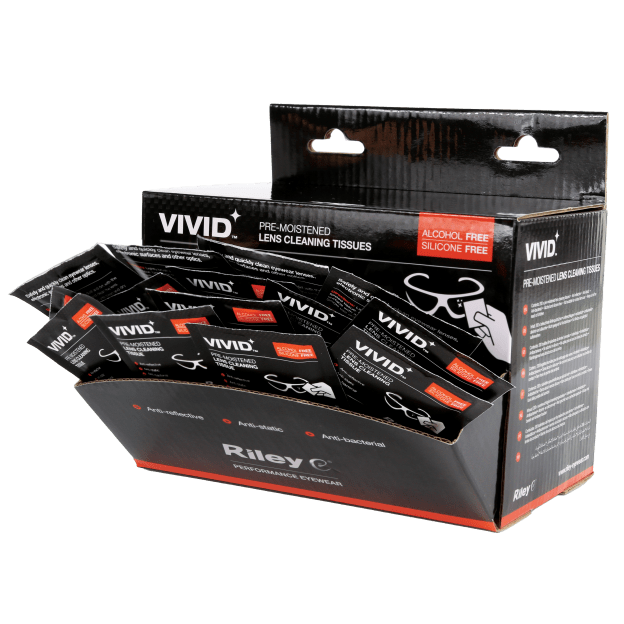 Riley Vivid Moist Lens Wipes main product image