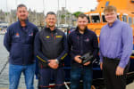 RNLI Lerwick binoculars donation ceremony June 2024