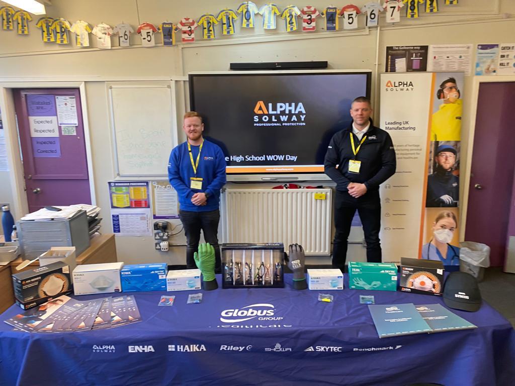 Alpha Solway partners with Golborne High