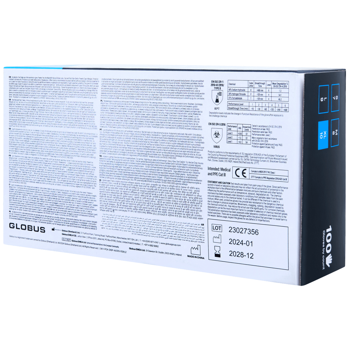 AX310 Nitrile Gloves