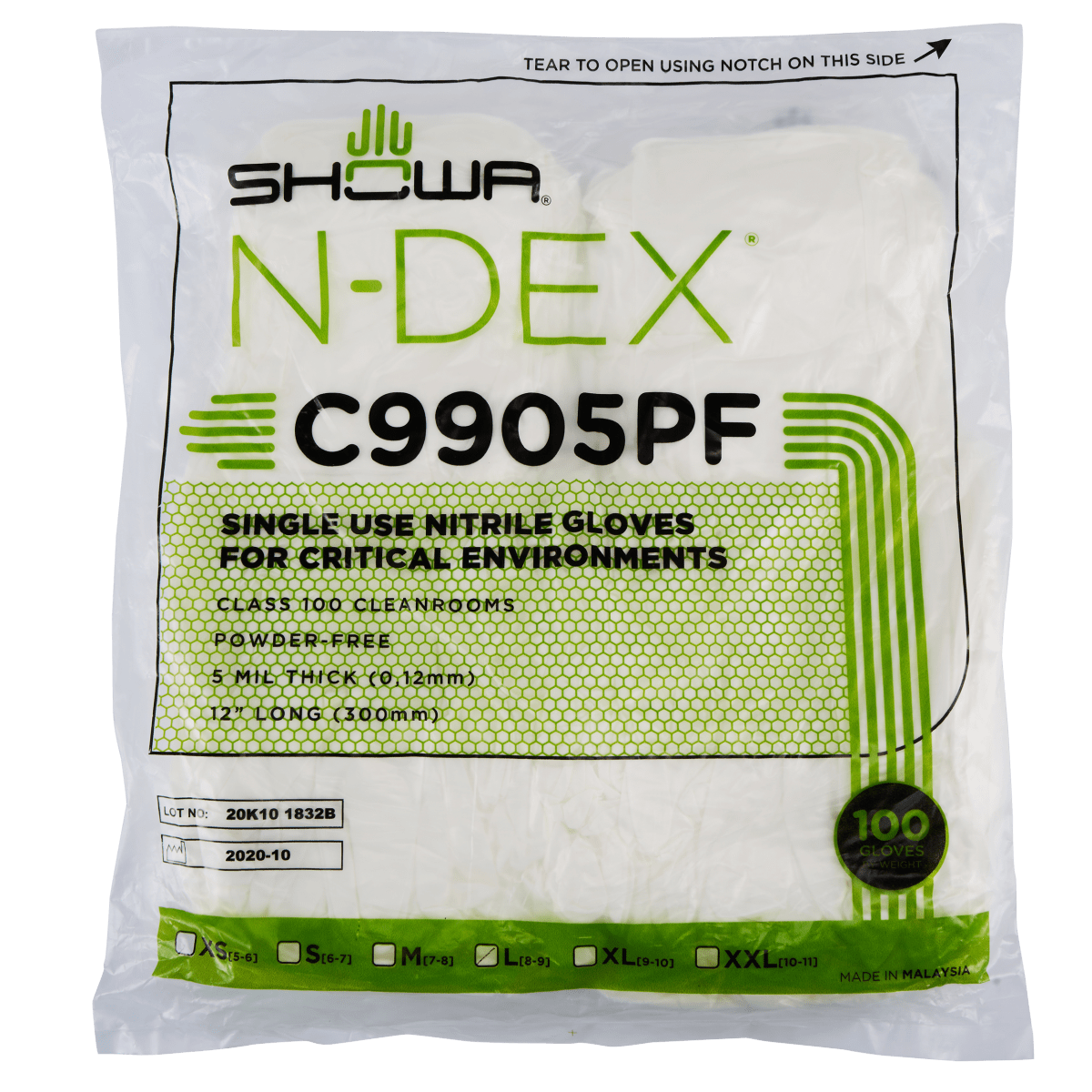 C9905PF Bag100 Glove