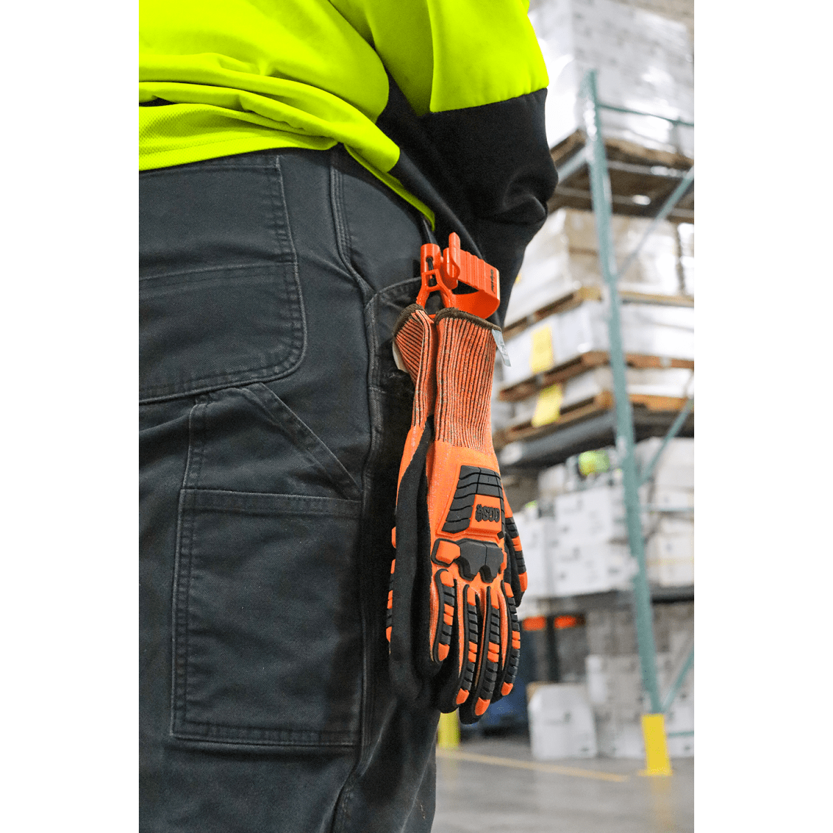 Gripster® High-Visibilty Orange Multi-Use Utility Clip - LIMITED STOCK - ZB3