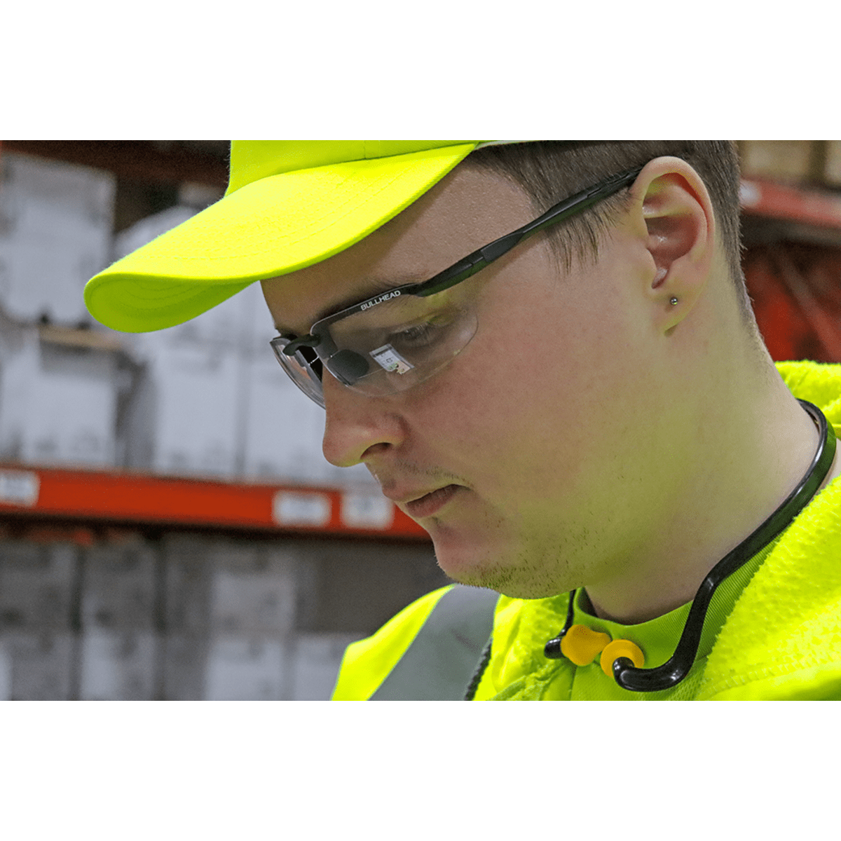 Bullhead Safety® Hearing Protection Lightweight Banded NRR 22 dB Earplugs - HP-BF1