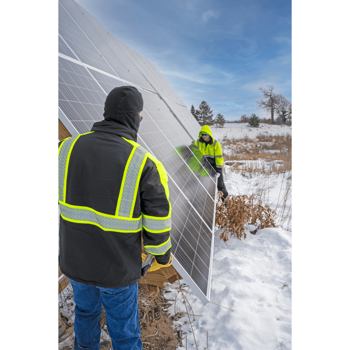 Low Temperature Premium-Grade Grain Deerskin Insulated Gloves - 3200DTH