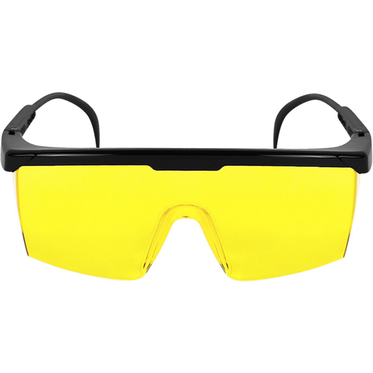 Kaku® Yellow Lens, Shiny Black Frame Safety Glasses - LIMITED STOCK - BH364