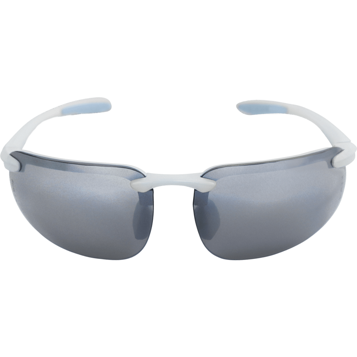 Swordfish®X Silver Mirror Lens, Shiny White Frame Safety Glasses - LIMITED STOCK - BH25187