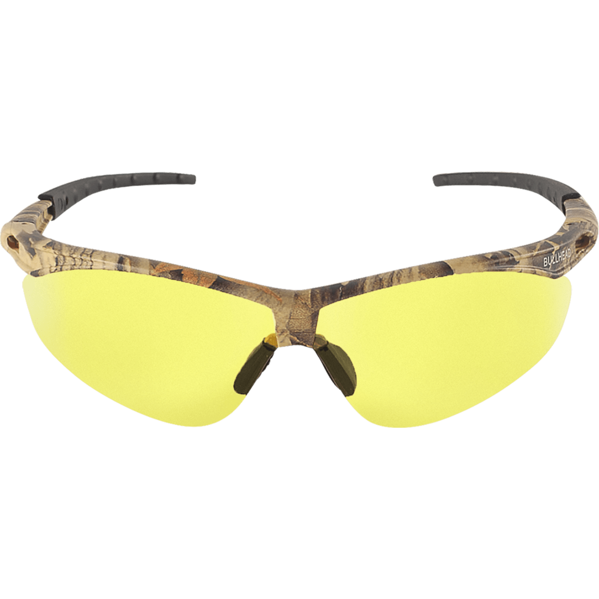 Stinger® Yellow Anti-Fog Lens, Woodland Camouflage Frame Safety Glasses - BH61084AF