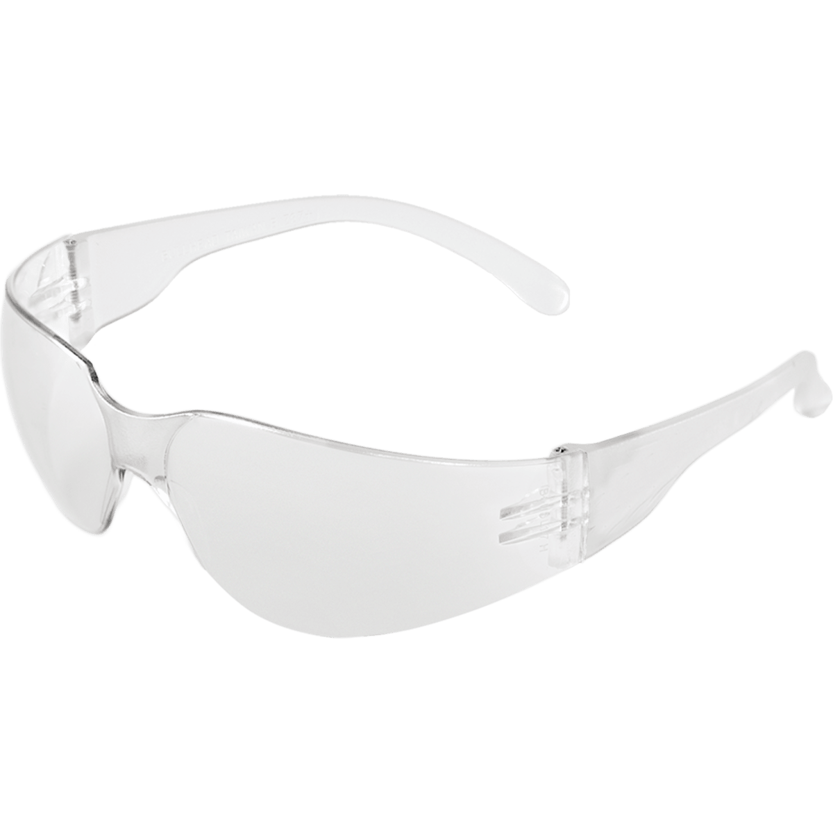 Torrent™ Clear Uncoated Lens, Frosted Clear Frame Safety Glasses - BH111-UC