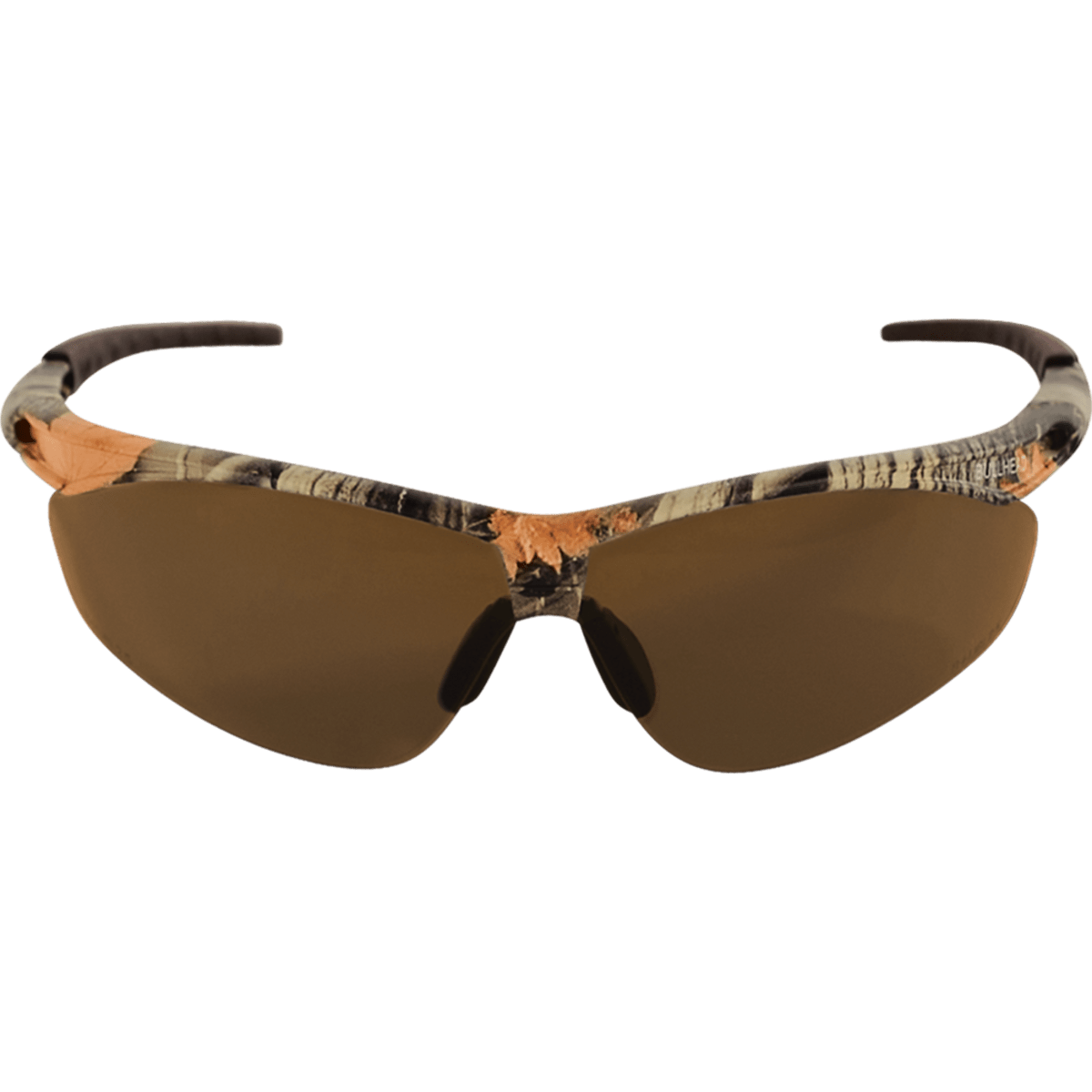 Stinger® Brown Anti-Fog Lens, Woodland Camouflage Frame Safety Glasses - BH6108AF