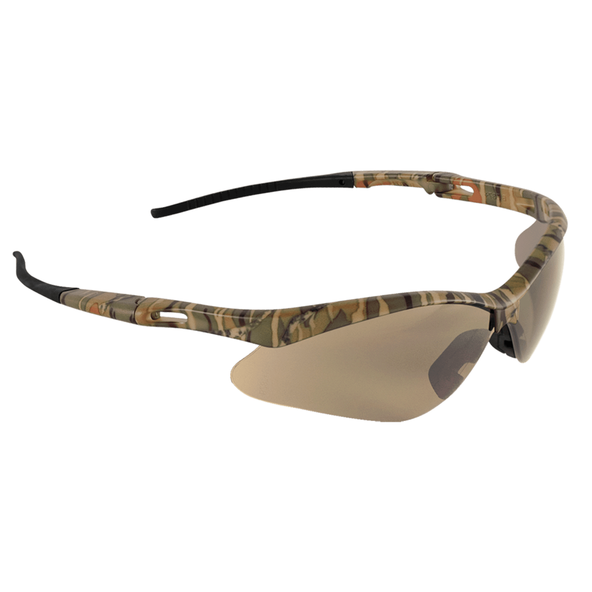 Spearfish® Brown Anti-Fog Lens, Camouflage Frame Safety Glasses - BH22108AF