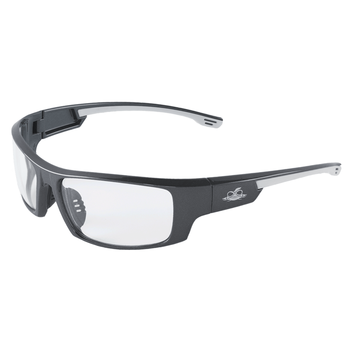 Dorado® Clear Anti-Fog Lens, Shiny Pearl Gray Frame Safety Glasses - BH991AF