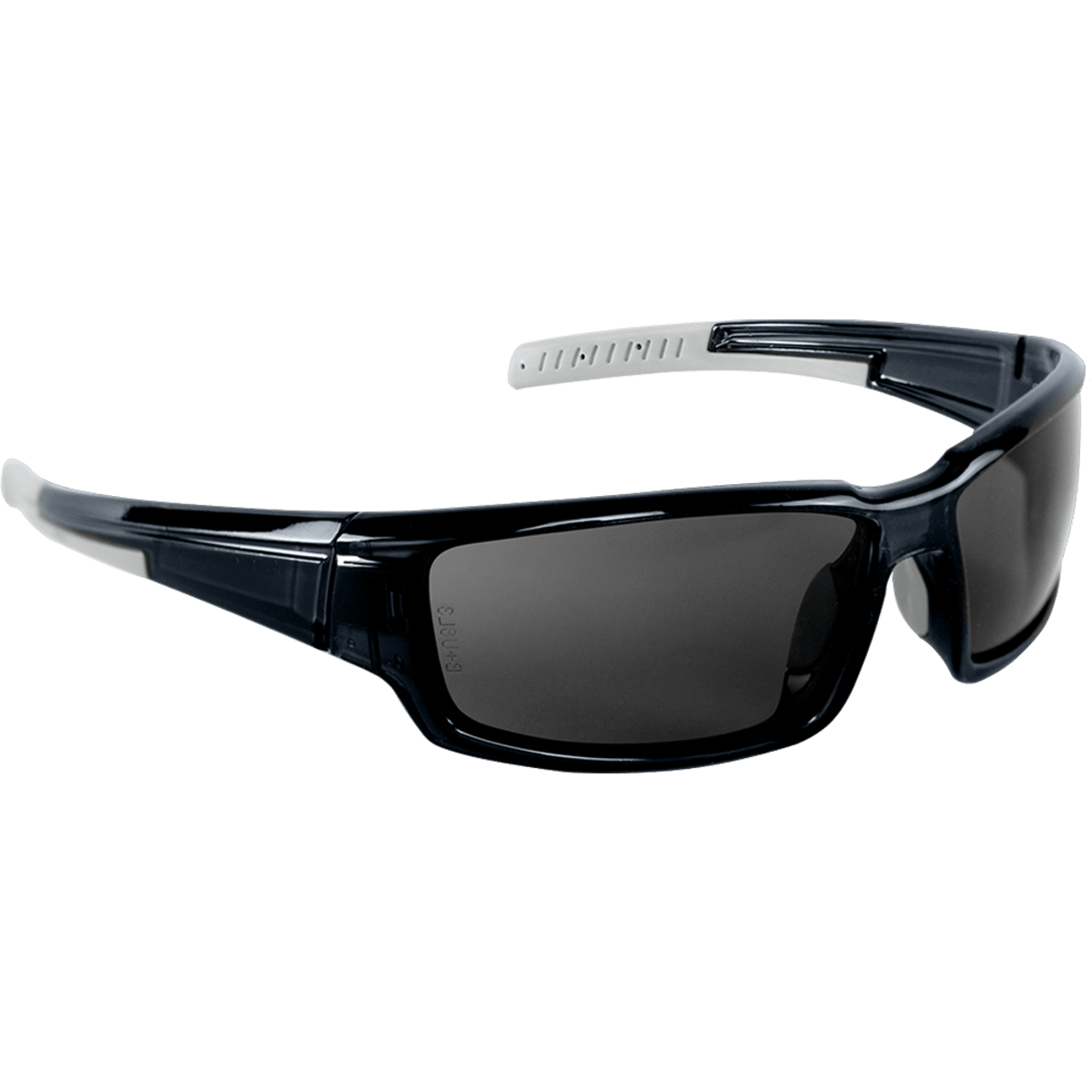 Maki® Gray Performance Fog Technology Lens, Crystal Black Frame Safety Glasses - BH1433PFT