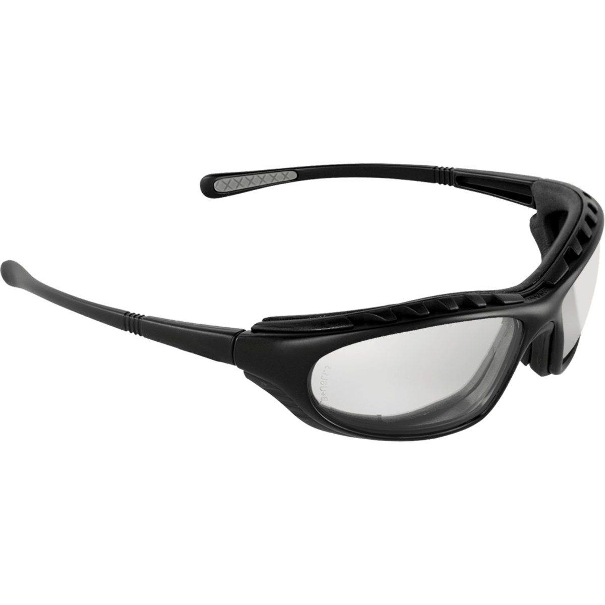 Steelhead® Indoor/Outdoor Anti-Fog Lens, Matte Black Frame Safety Glasses - BH1366AF