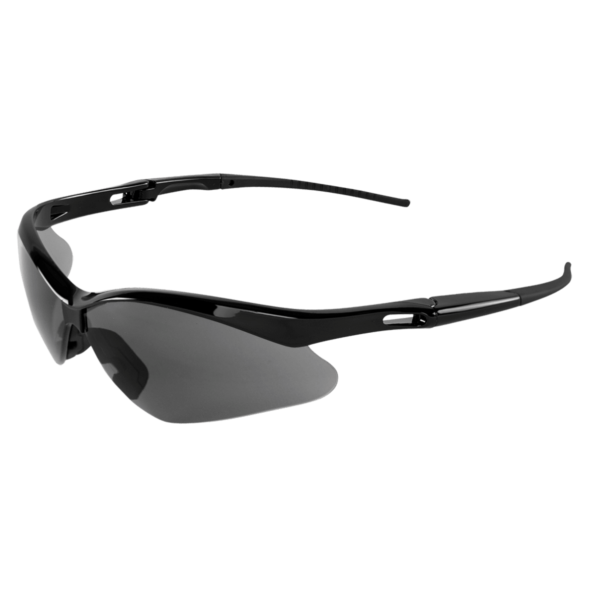 Spearfish® Gray Lens, Shiny Black Frame Safety Glasses - BH2253