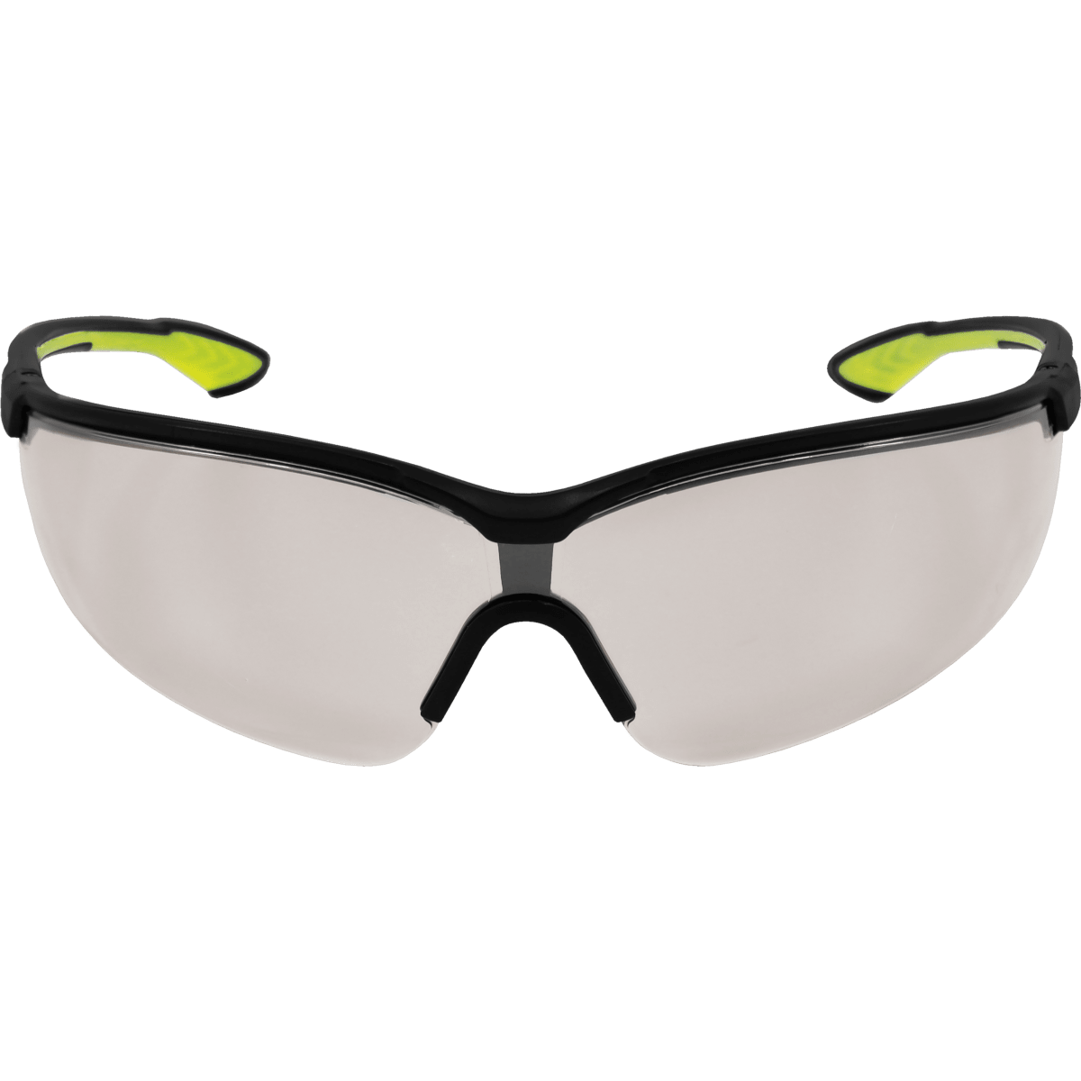 Chromis™ Indoor/Outdoor Anti-Fog Lens, Shiny Black Frame Safety Glasses - BH3456AF