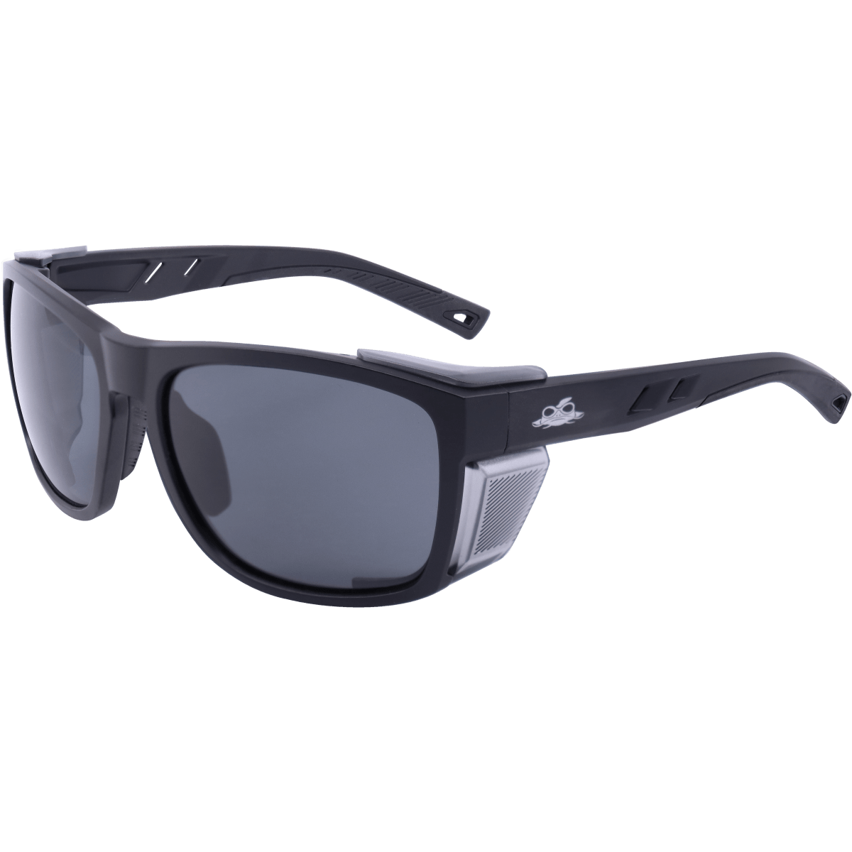 Knifejaw™ Gray Performance Fog Technology Lens, Matte Black Safety Glasses - BH3563PFT