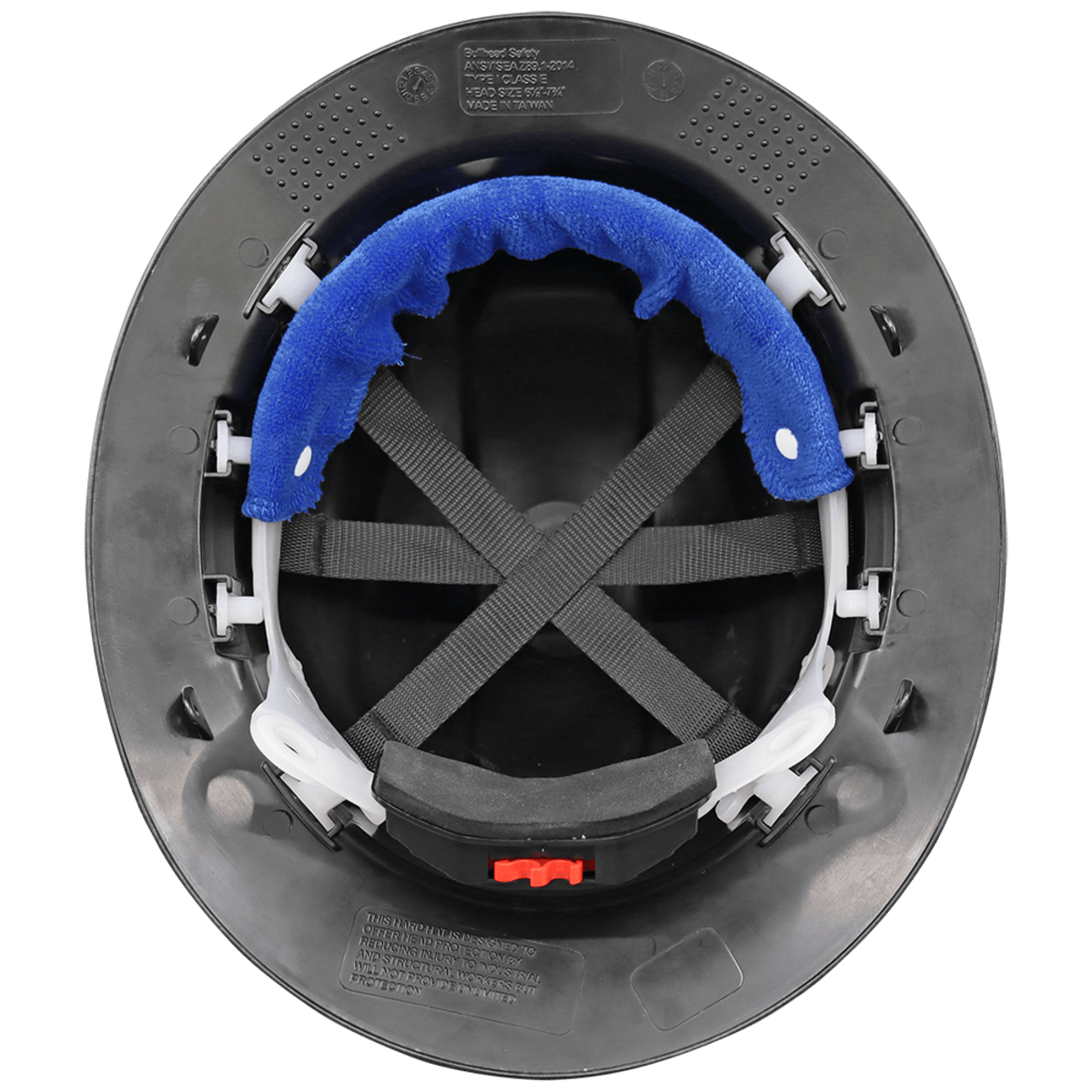 Bullhead Safety™ Head Protection Blue Cotton/Terry Cloth Sweatband - HH-A8